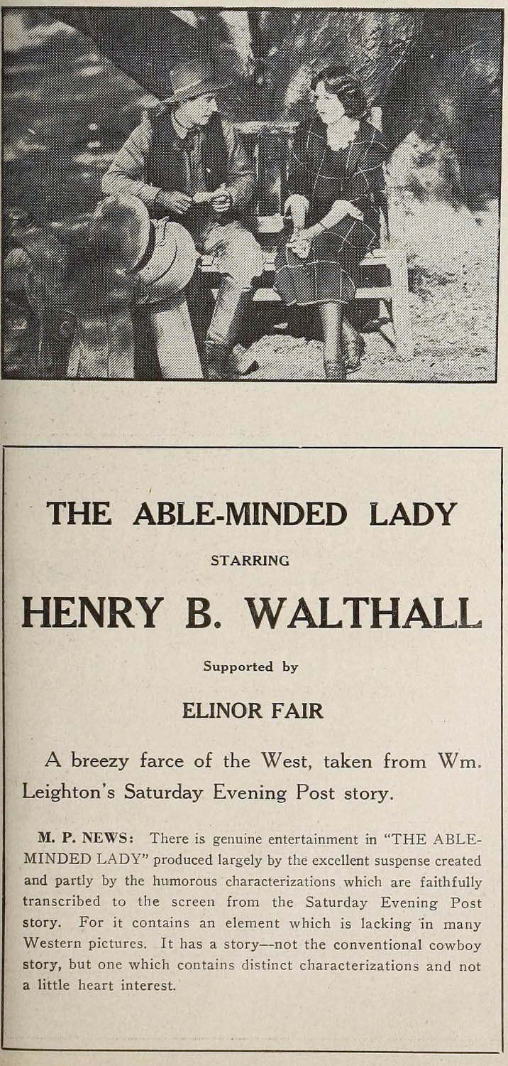 ABLEMINDED LADY, THE